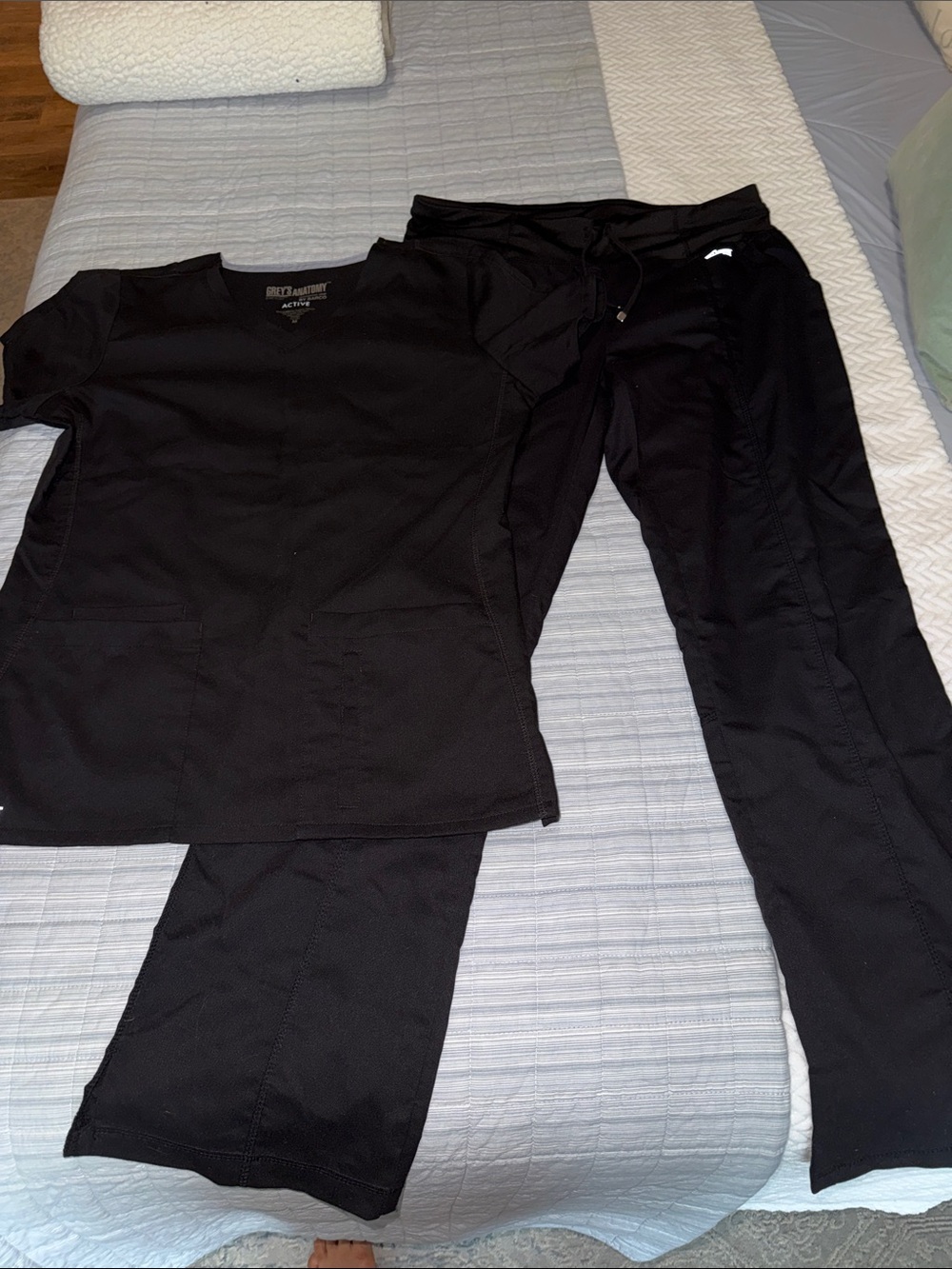 Grey's Anatomy Black Scrub Set